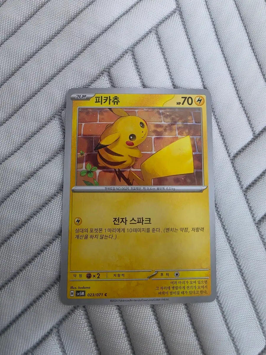 사이버저지 피카츄(벽돌츄)
