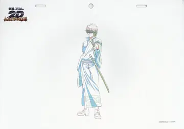 은혼 온극장 2D 카부키쵸 사천왕편 내장객 특전 원화풍 카드(긴토키) 2주차