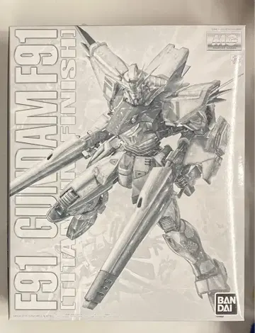 반다이 MG 1/100 기동전사 건담F91 건담F91 Ver.2.0 [티타늄 피니쉬]