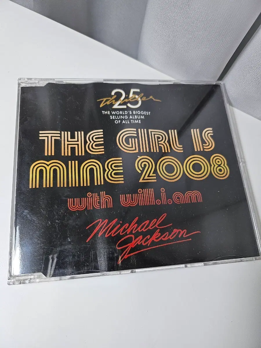 마이클 잭슨 Thriller 25 The Girl Is Mine 2008 CD