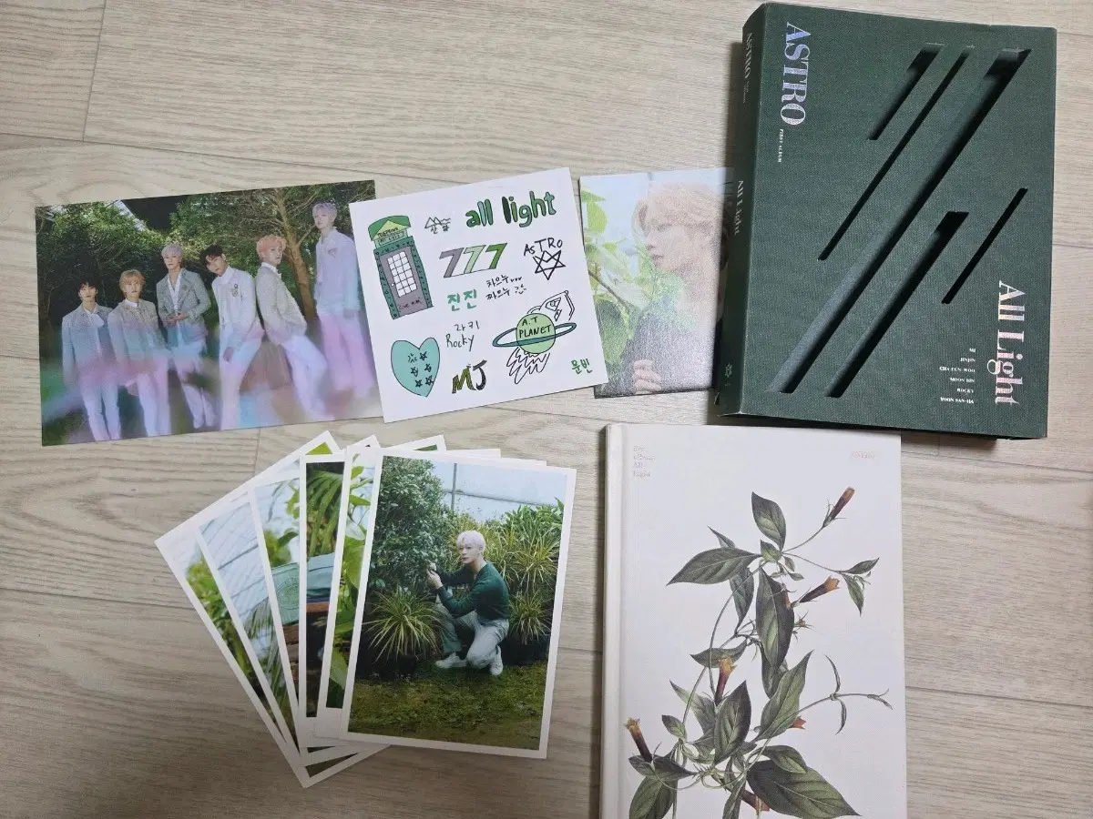 아스트로 all night 전화해 앨범