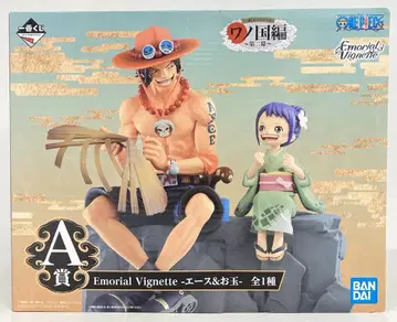 BANDAI SPIRITS 제일복권 원피스 와노쿠니편 제2막 A상 에이스&국자 Emorial Vignette