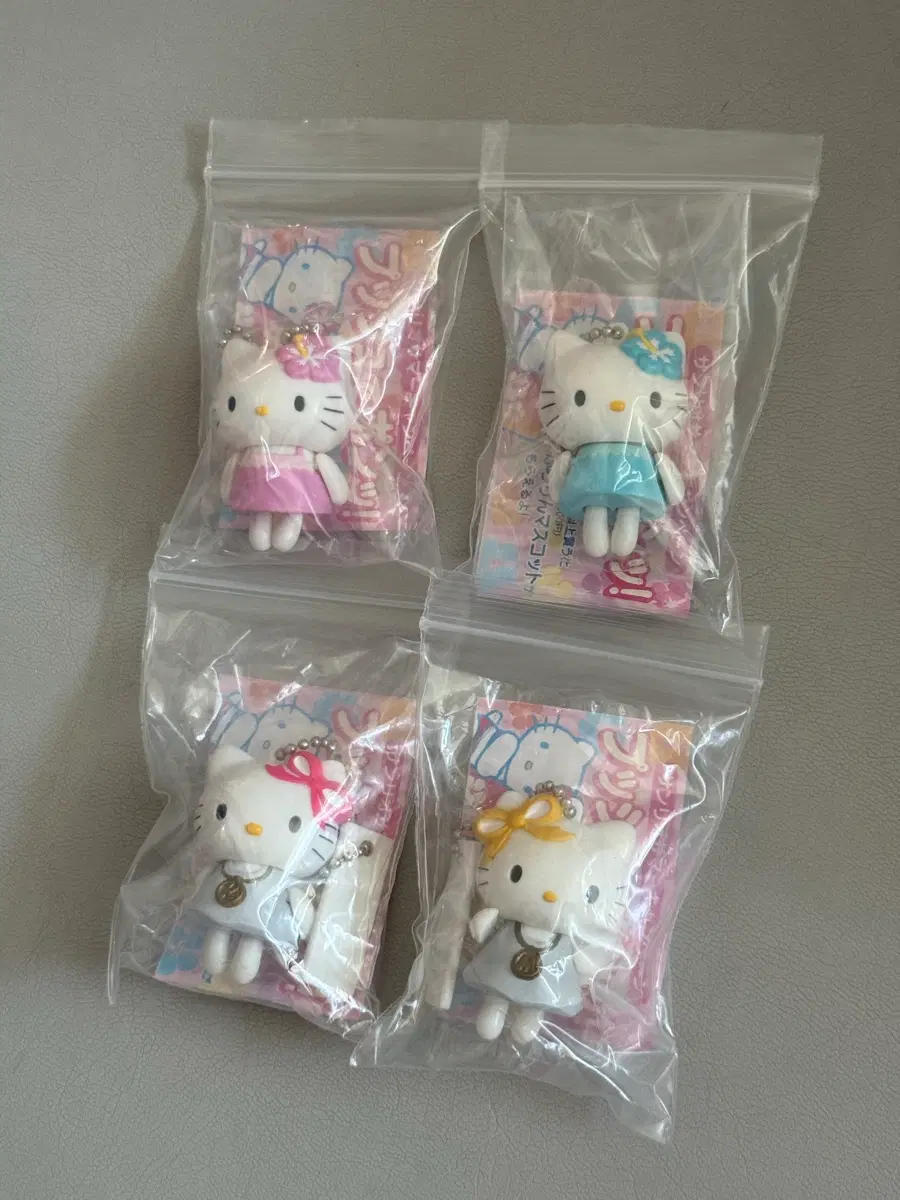 고전 키티 달랑이 피규어 키링