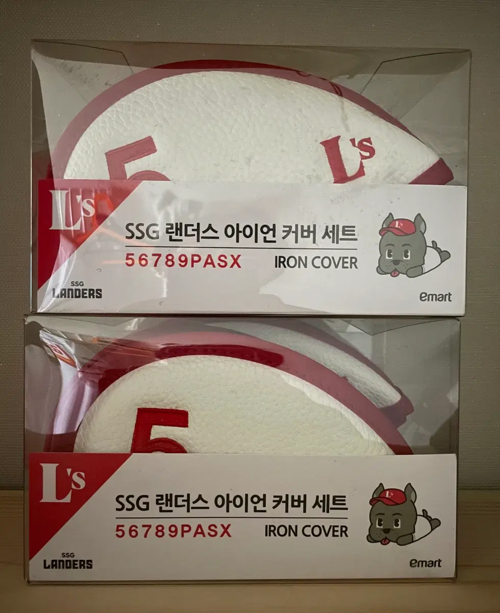 SSG 랜더스 아이언 커버 세트