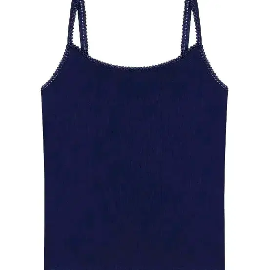 페일 제이드 Layered Pendant Lace Tank 네이비