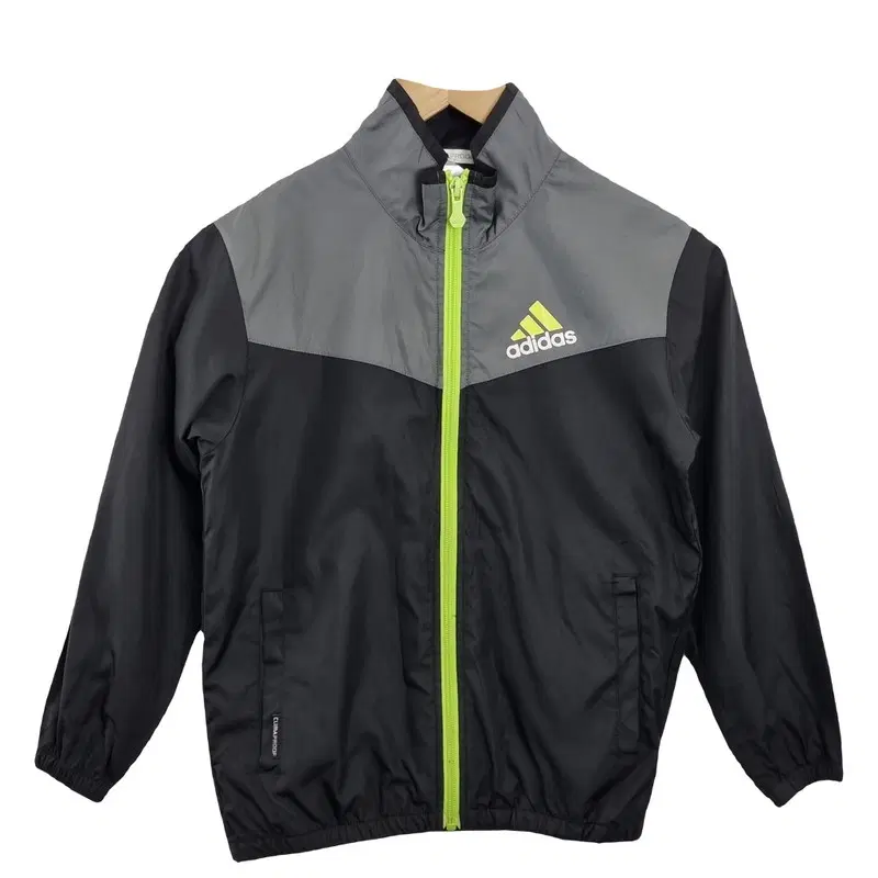 ADIDAS 아디다스 키즈 블랙 집업 자켓 [130]
