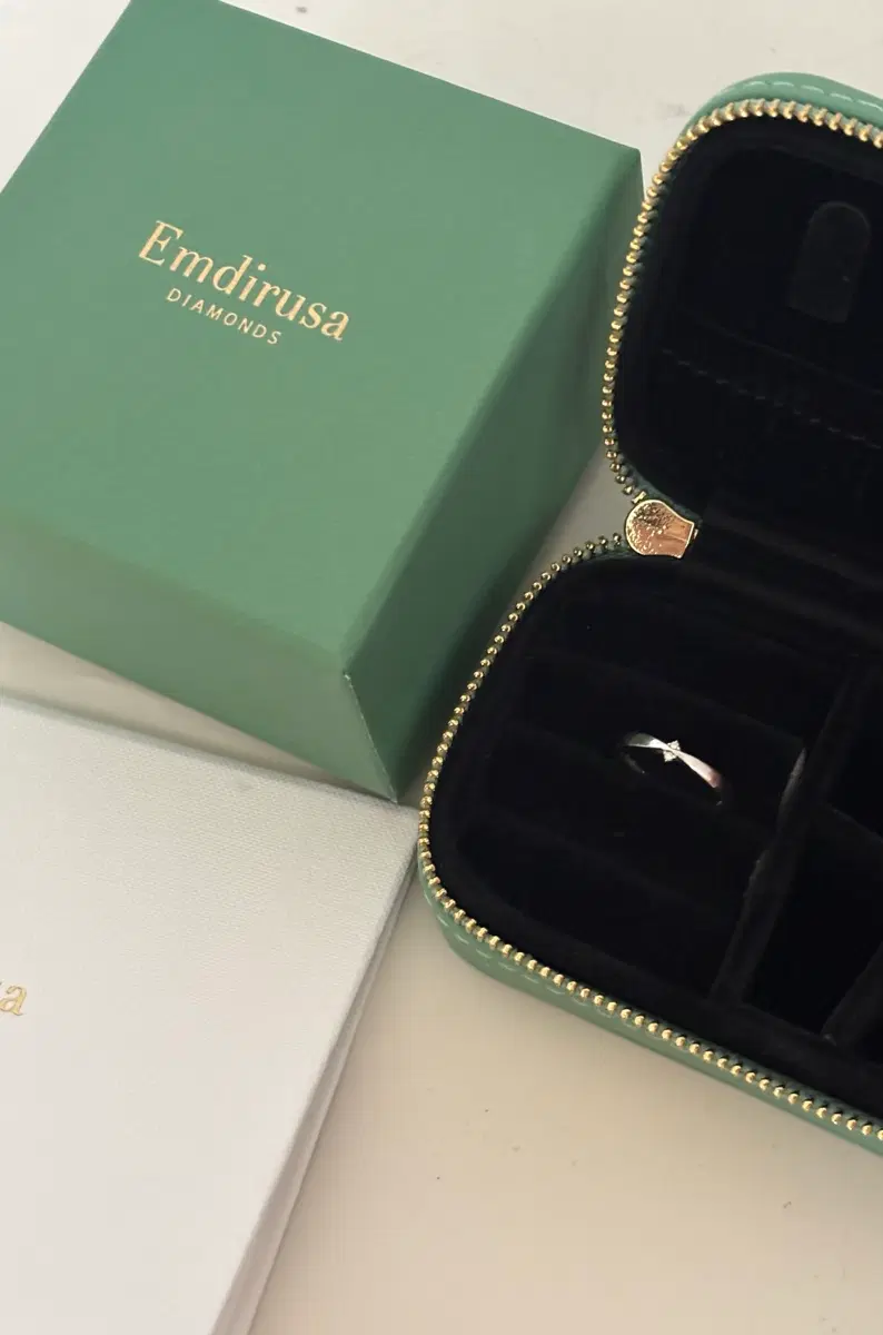 Emdirusa 18k 다이아몬드 반지