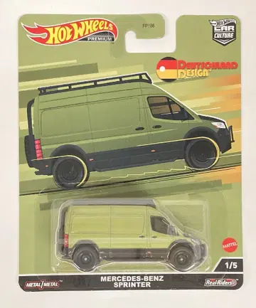 MATTEL CAR CULTURE DEUTSCHLAND DESIGN HOTWHEELS 메르세데스 벤츠 스프린터