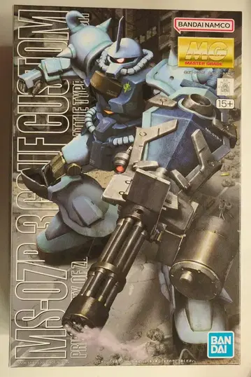 BANDAI SPIRITS MG 1/100 반다이남코판 구프 커스텀/15+ 표기