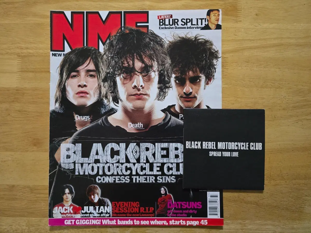 CD 음반 Black Rebel Motorcycle Club 블랙 레벨 모터사이클 클럽 - Spread Your Love PROMO
