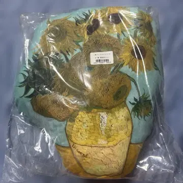 제일복권 고흐 B상 쿠션 해바라기