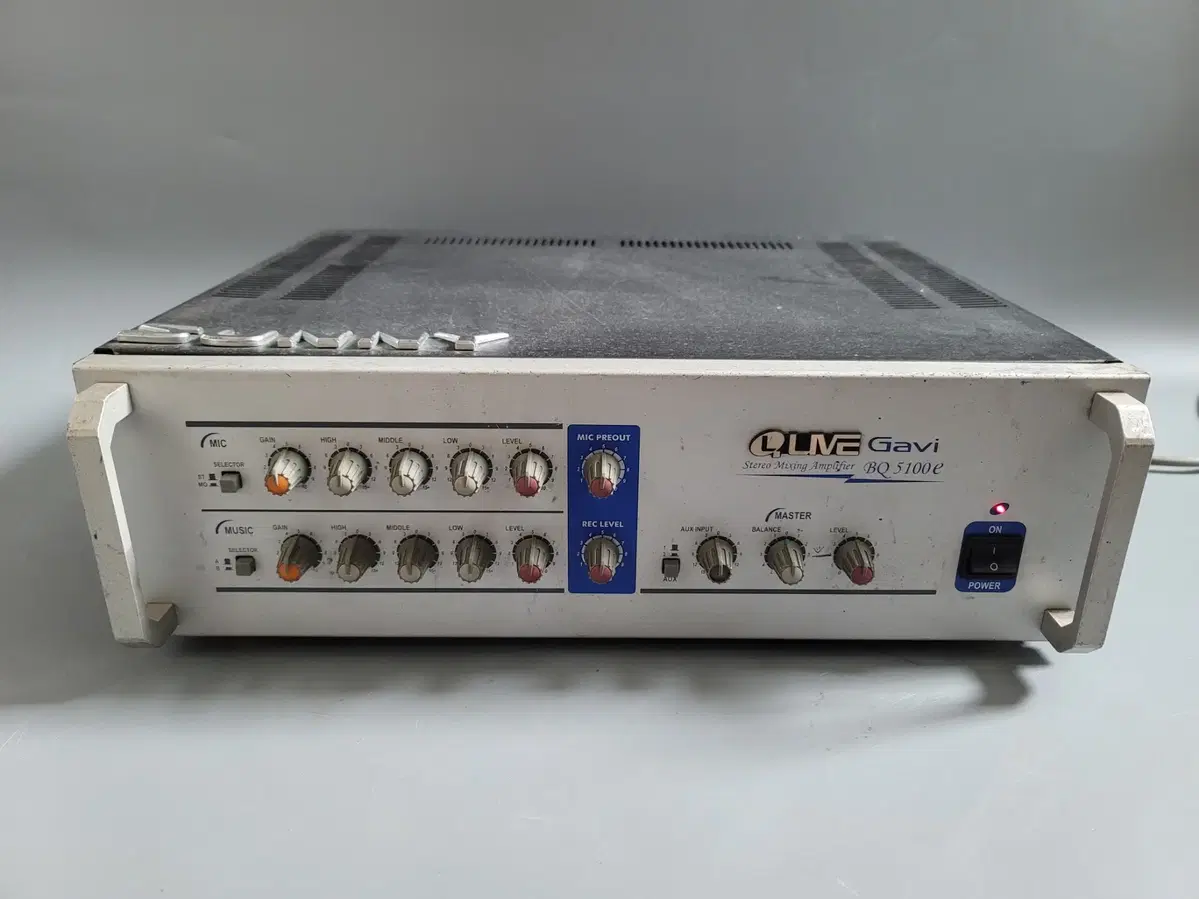 노래방 PA 파워앰프 BQ-5200E