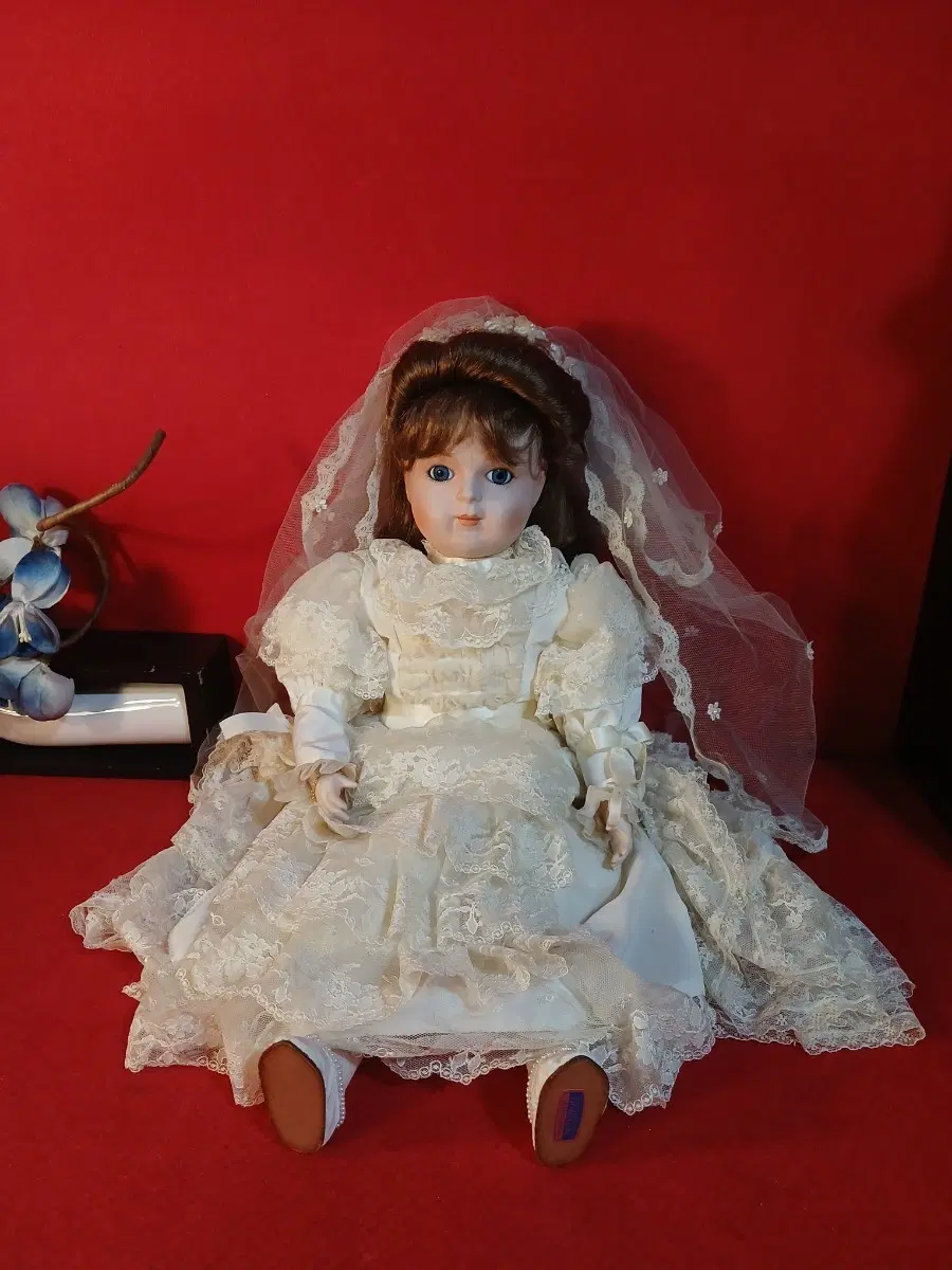 빈티지 오르곤 도자기인형