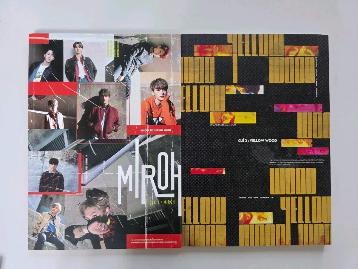 스트레이 키즈 앨범 CLE 1: MIROH / CLE 2: YELLOW WOOD