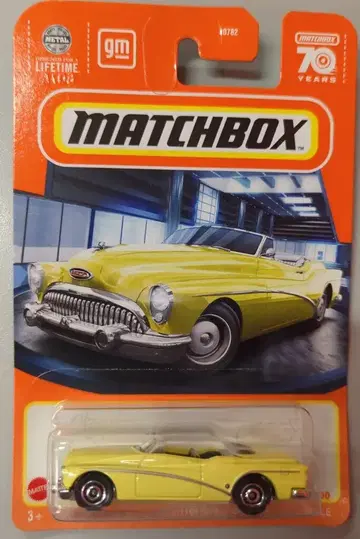 마텔 인터내셔널 MATCHBOX HEP04 1953 BUICK SKYLARK CONVERTIBLE 옐로우 32/100
