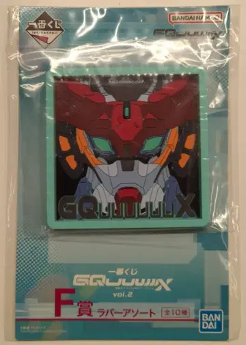 BANDAI SPIRITS 제일복권 기동전사 Gundam GQuuuuuuX vol.2 F상 GQuuuuuuX/러버 트레이 러버 모듬