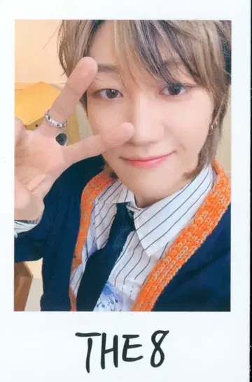 SEVENTEEN 2025 HOLIDAY THE8 INSTANT PHOTO STICKER CARD