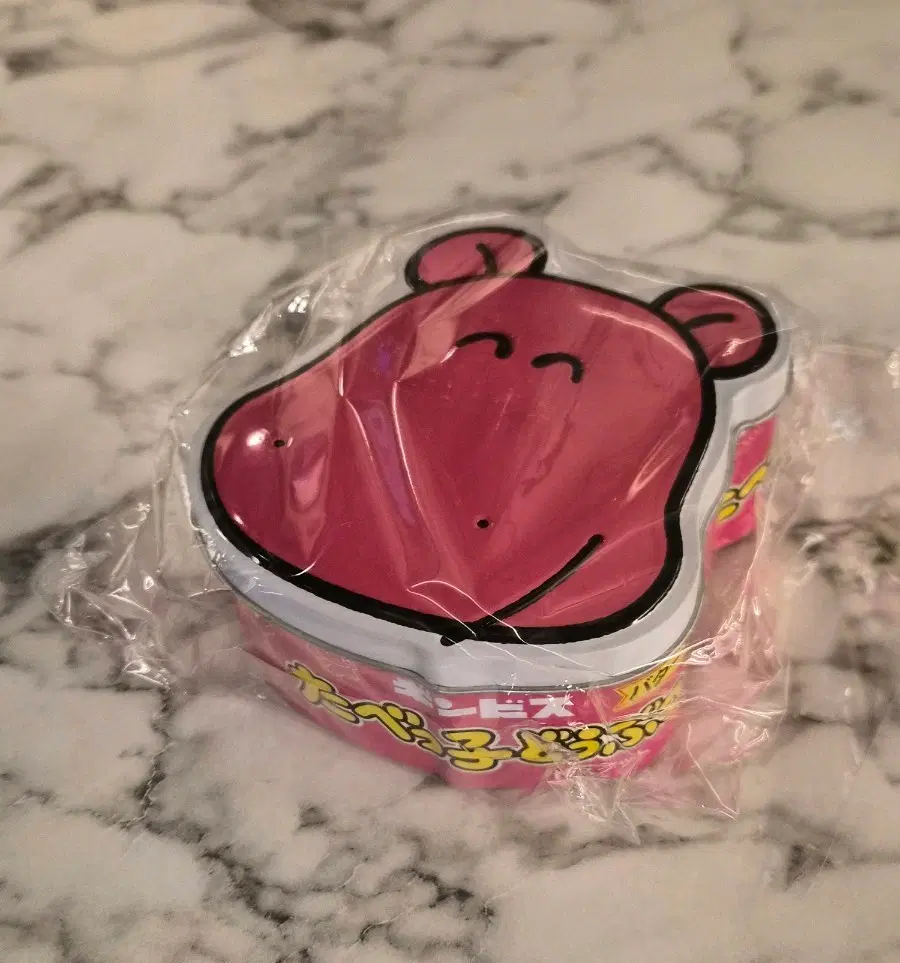 일본정품 타베코 하마 얼굴 틴케이스