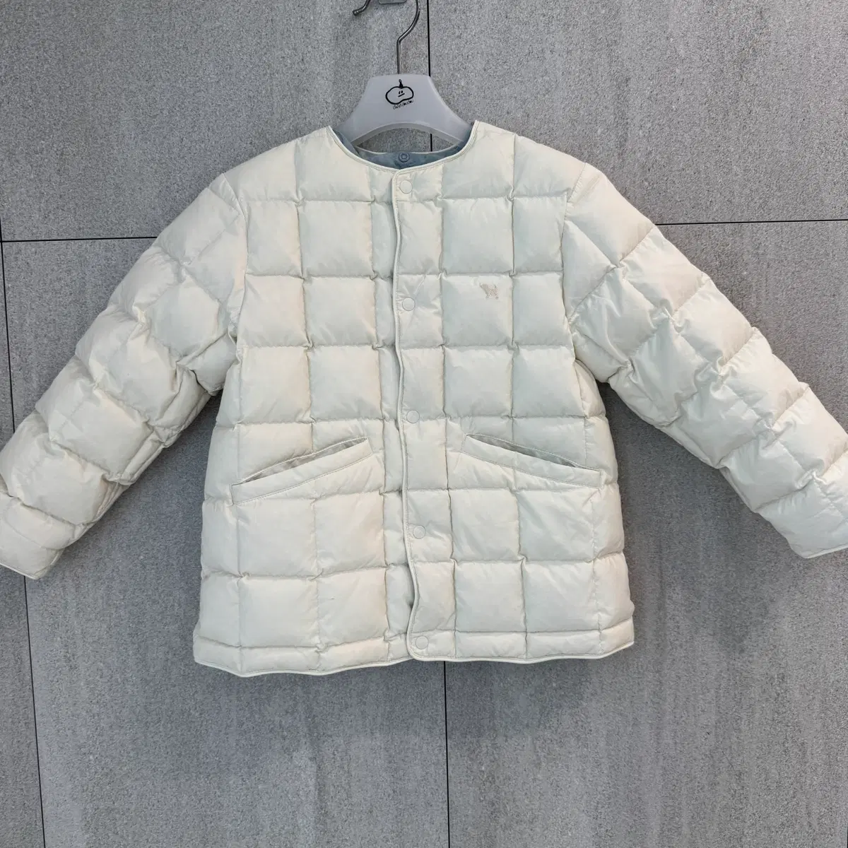 (120) 블루독 키즈 다운 패딩 7y