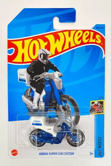 MATTEL HW MOTO 5/5 HOTWHEELS 혼다 슈퍼 커브 커스텀 160/250