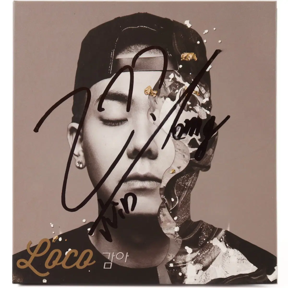 로코 - 감아 친필싸인 승글 앨범 CD