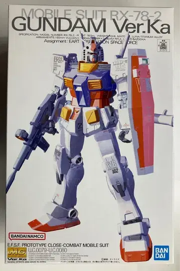 BANDAI SPIRITS MG 1/100 반다이남코판 건담 Ver.Ka