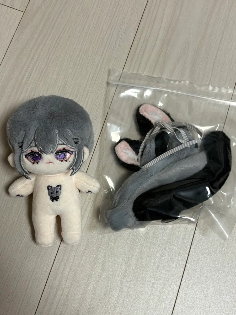풀구성) 무속성 10cm 솜인형 쮸비 뼈깅 일반바디 고양이
