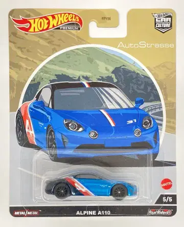 MATTEL 핫휠 카 컬처/HOTWHEELS 아웃 스트라세 - 알파인 A110
