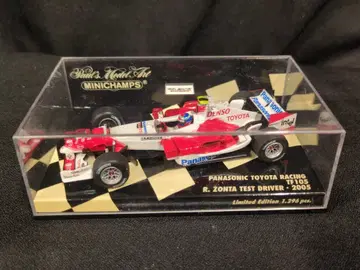 Paul's Model Art 1/43 MINICHAMPS PANASONIC TOYOTA RACING TF105 R.ZONTA TEST DRIVER 2005 050038