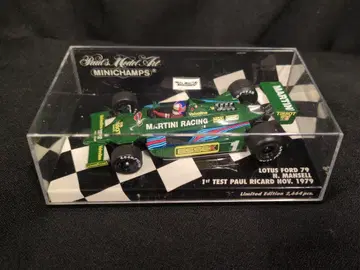 Paul'sModelArt 1/43MINICHAMPS 400 790099 LOTUS FORD 79 #1 N.MANSELL 1st Test PAUL RICARD NOV.1979