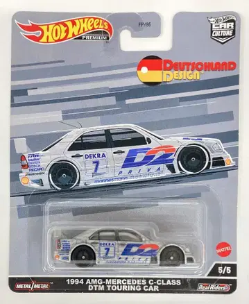 MATTEL CAR CULTURE DEUTSCHLAND DESIGN HOTWHEELS 1994 AMG-메르세데스 C클래스 DTM 투링카