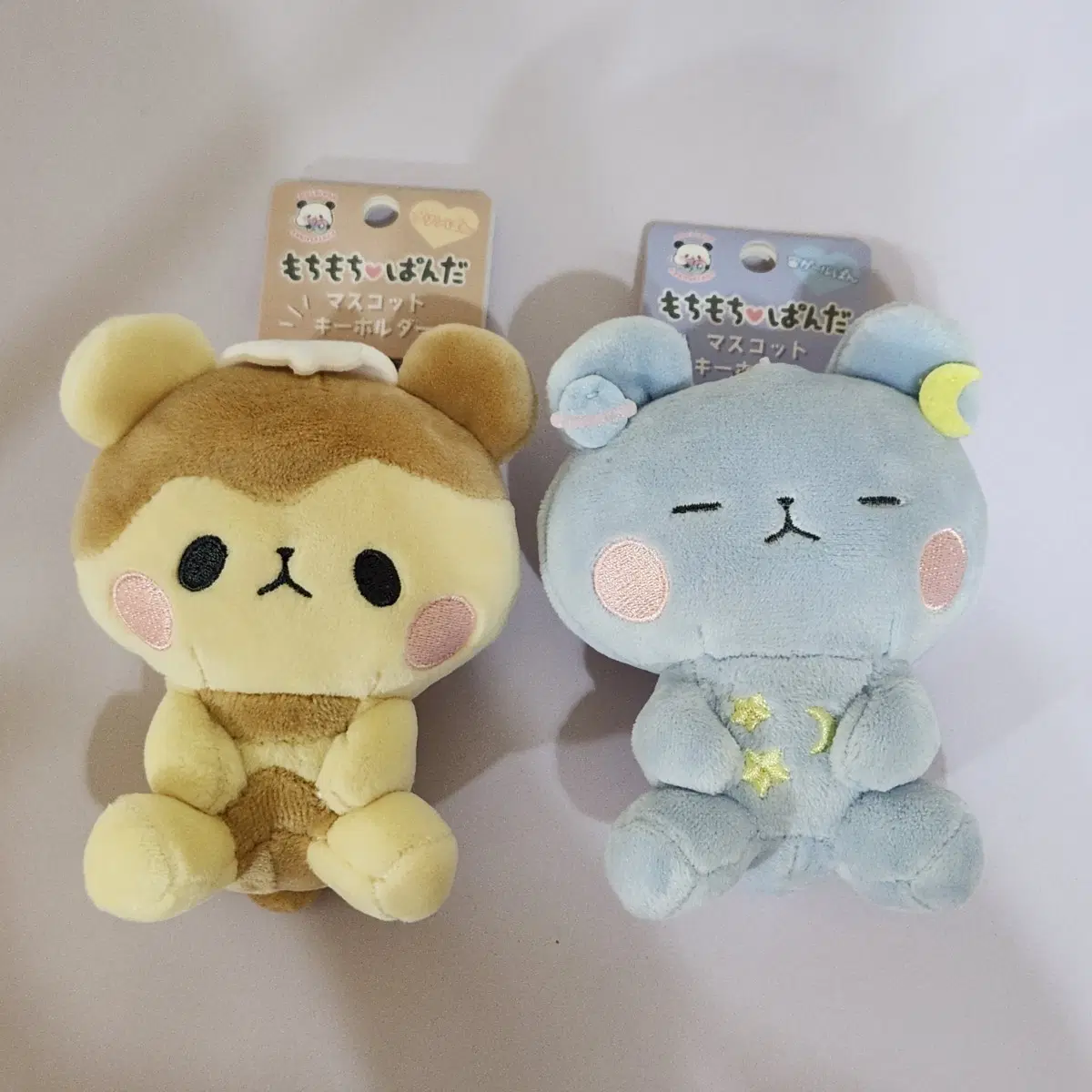모찌모찌 판다 인형 키링 | 푸딩 판다 우주 판다