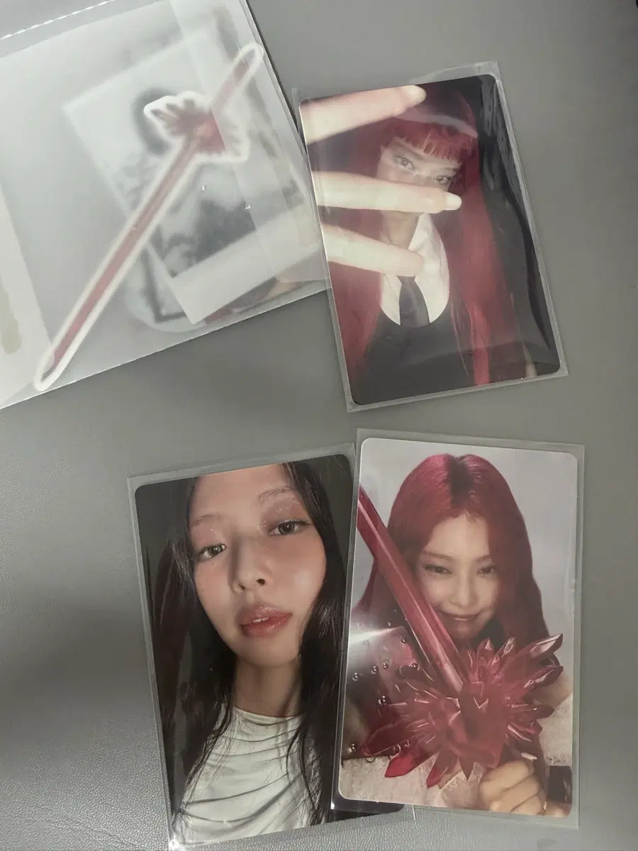 jennie 제니 포카 +스티커 랜덤 일괄