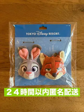 새상품 닉 주디 거울 봉제 인형 주토피아 디즈니
