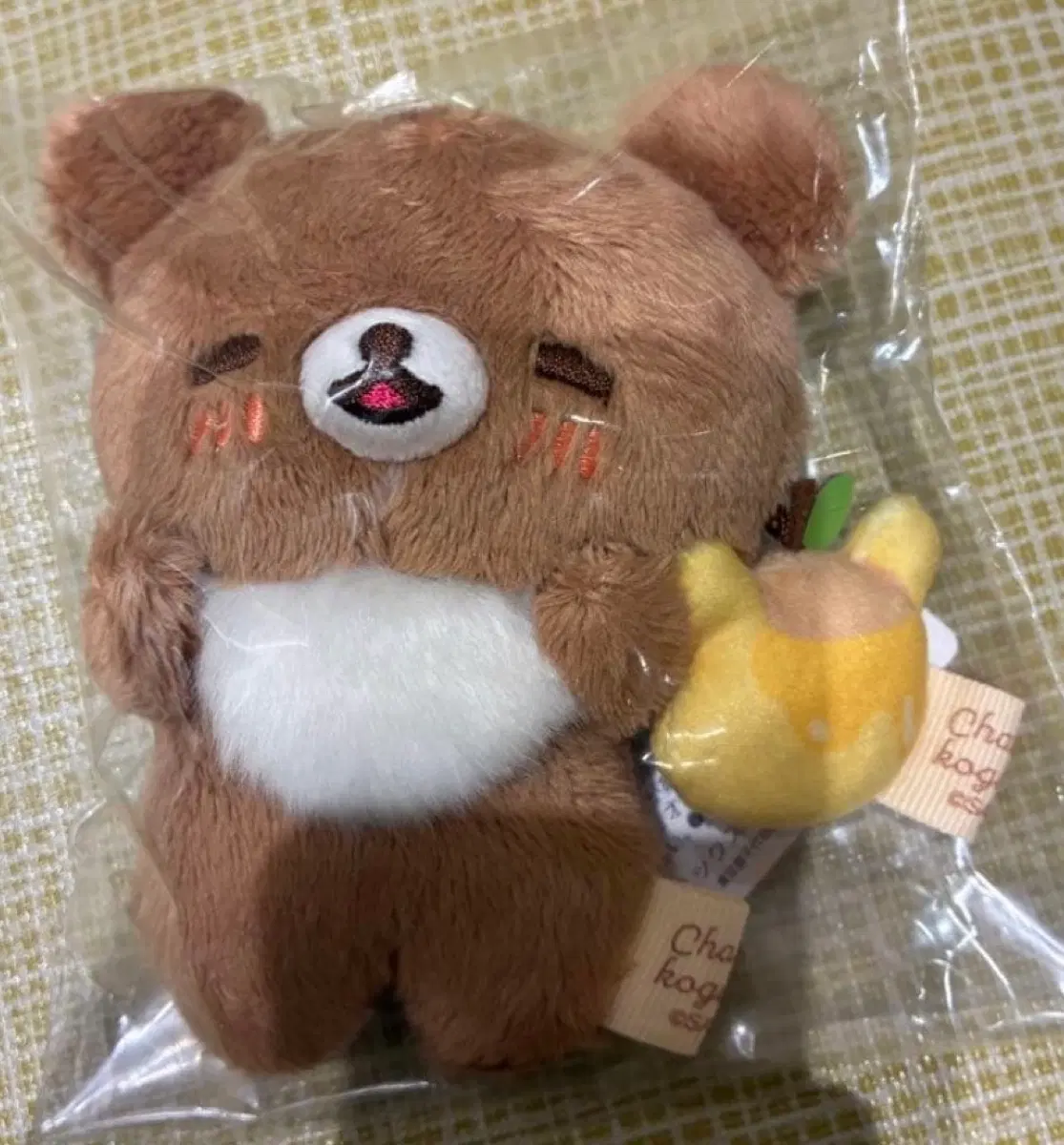 차이로이코구마 마르쉐 한정 꿀 키링