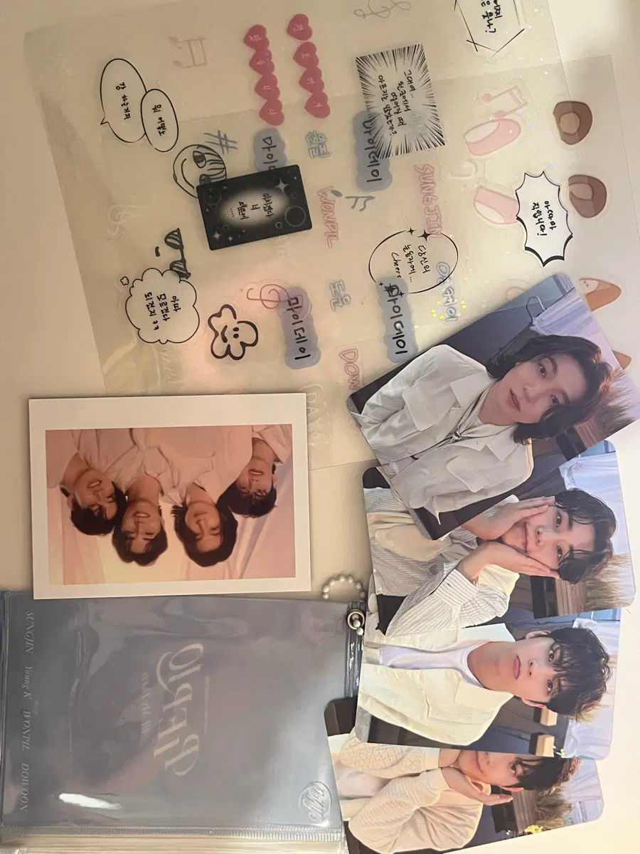 데이식스 피어텐 팬미팅 포토 데코 세트 단순개봉