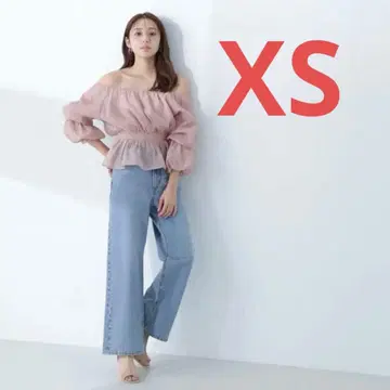 NATURAL BEAUTY BASIC 와이드 스트레이트 데님 팬츠 XS