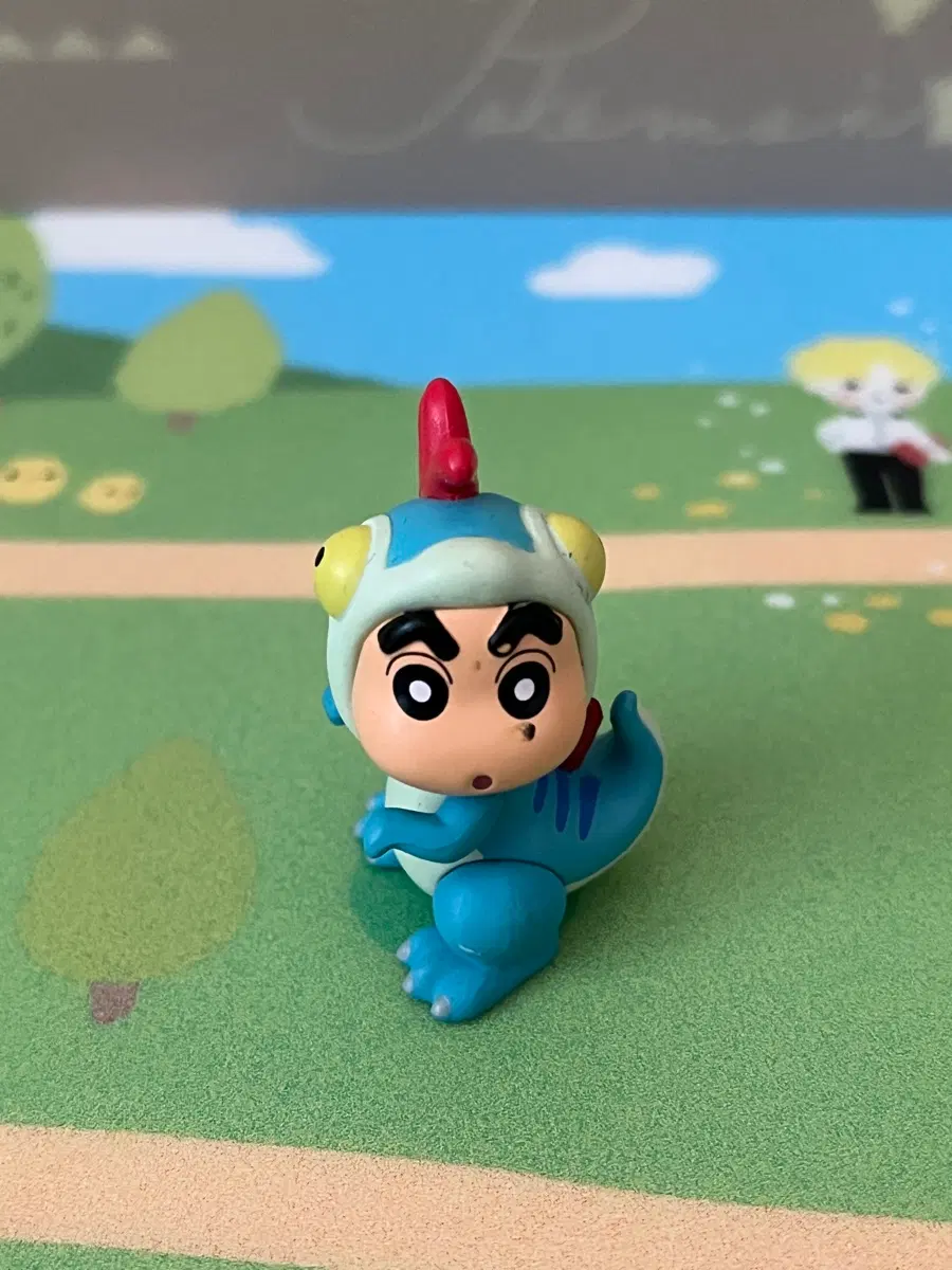 공룡일기 짱구 피규어 랜덤