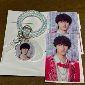 EBiDAN POPUP M!LK 소노 슌타 플래카드 키링 1