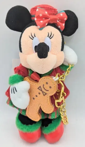 도쿄디즈니씨 인형 배지 DISNEY CHRISTMAS 2022 미니(빨간색/그린/쿠키) TDS2022
