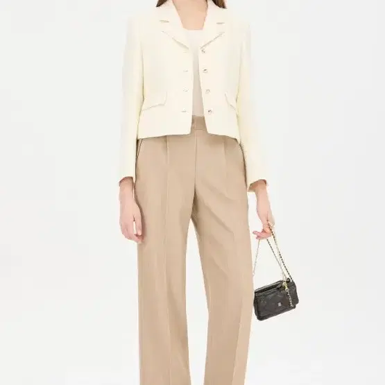 24 SISLEY 시슬리 원턱 스트레이트 팬츠 26
