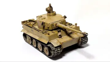 1/35 타미야 티거 I형 중전차 아프리카 사양 완성품
