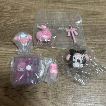 마이멜로디 가챠 미니어처 피규어 묶음 판매