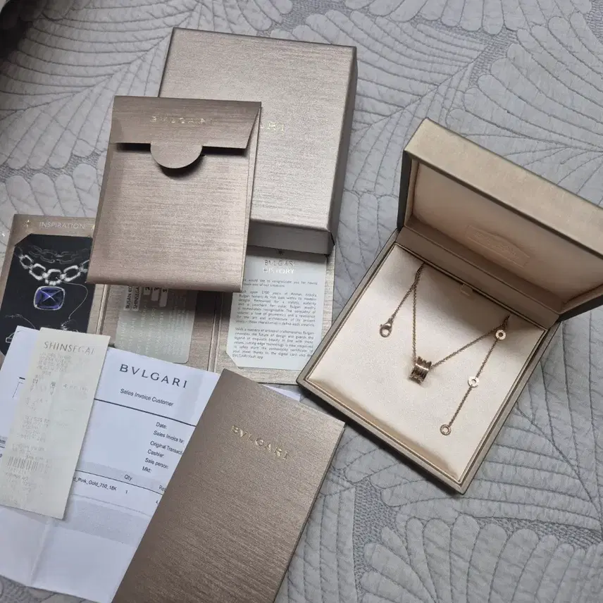 불가리 정품 비제로원 목걸이 18k(상태최상) 사진 1