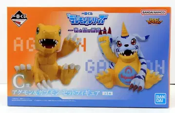 BANDAI SPIRITS 제일복권 [디지몬] 시리즈 빛과 어둠의 충돌 C상 아구몬&가브몬 세트 피규어