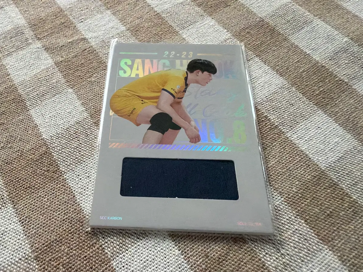 SCC KOVO 카본 져지 카드 KB스타즈 홍상혁