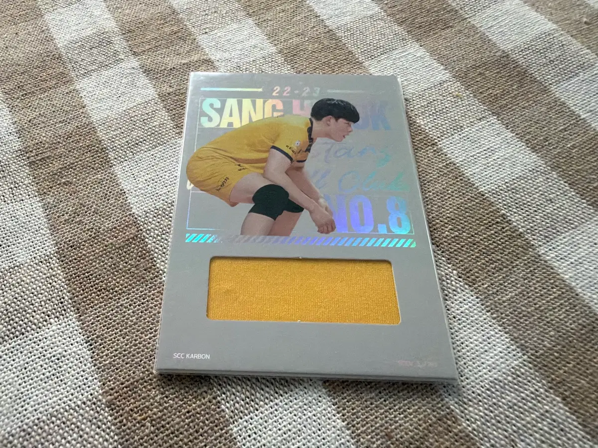 SCC KOVO 카본 져지 카드 KB스타즈 홍상혁