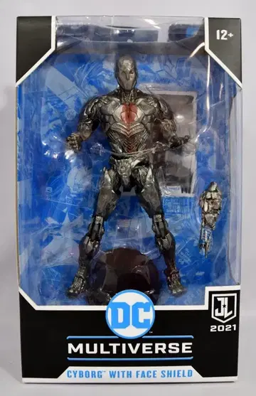 McFARLANE TOYS 피규어 저스티스 리그 2021 사이보그 / 페이스 실드 포함 7인치