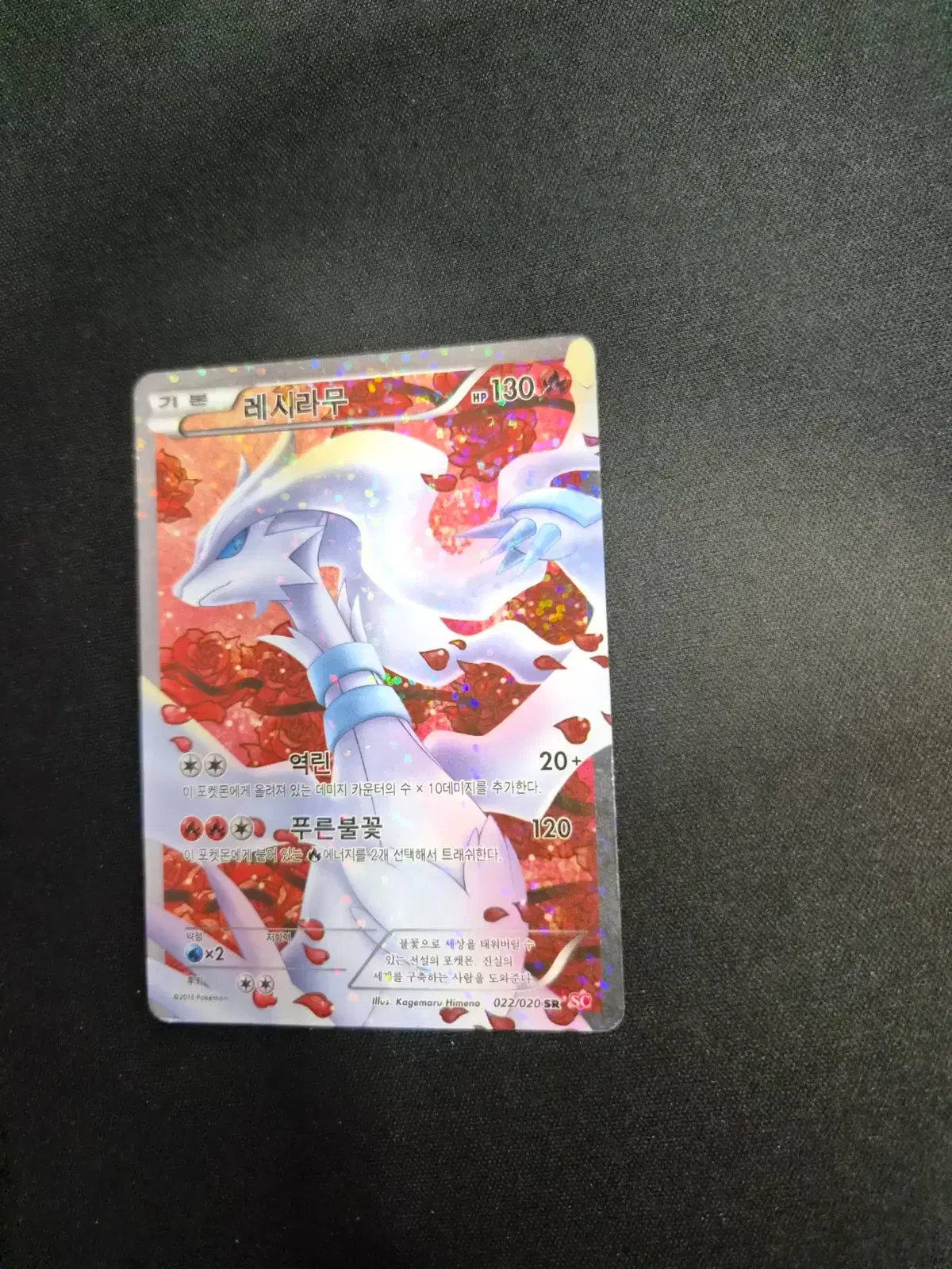 포켓몬 TCG 레시라무 SR 샤이니 컬렉션