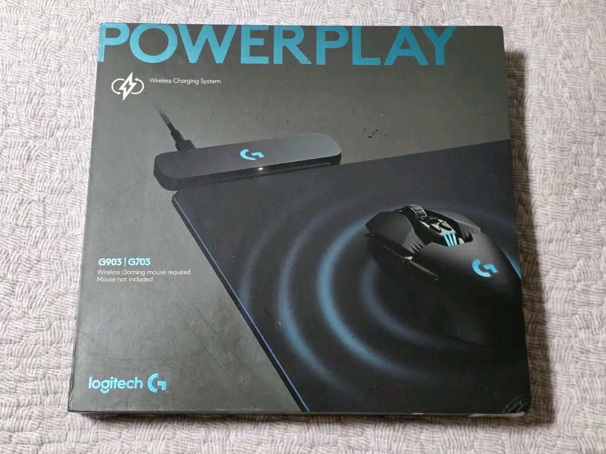 Logitech PowerPlay 무선충전 마우스패드